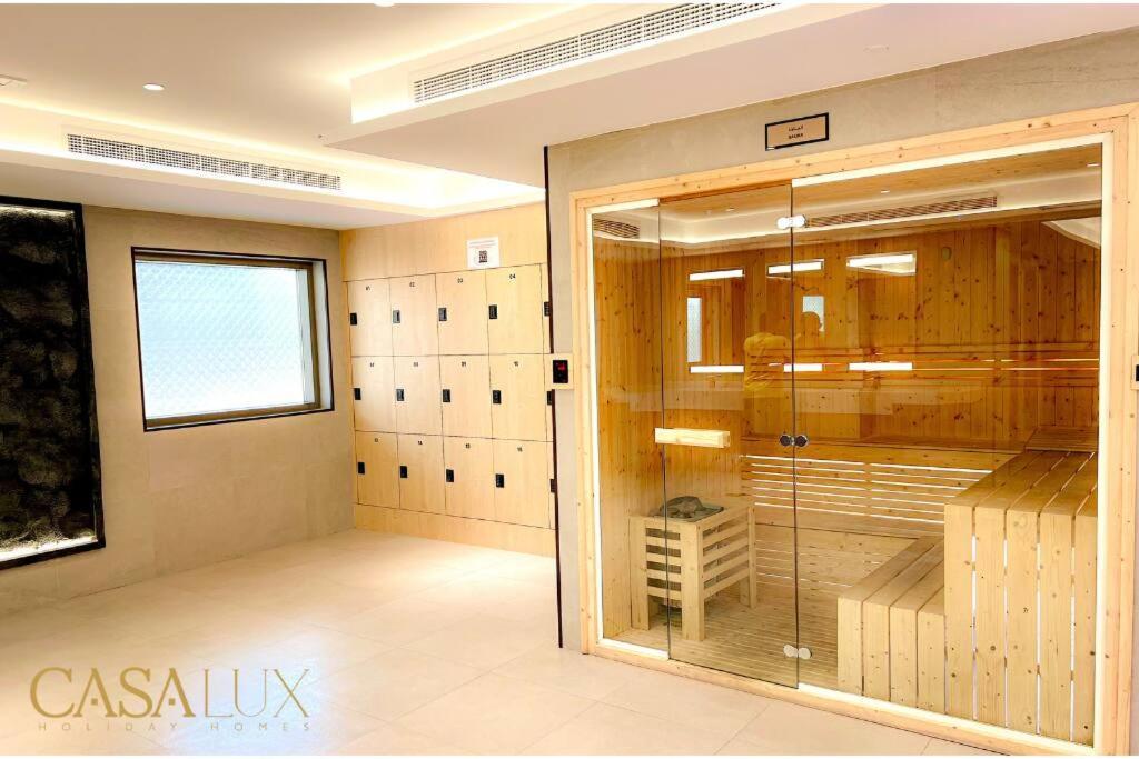 Lovely Big Studio W/ Burj Khalifa View In Downtown Dubai Exterior foto